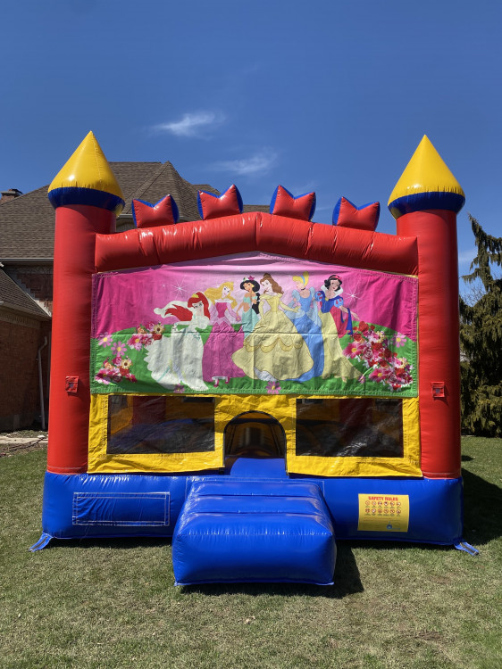 DIsney Princess Theme Bouncy Castle