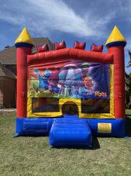 Trolls Theme Bouncy Castle